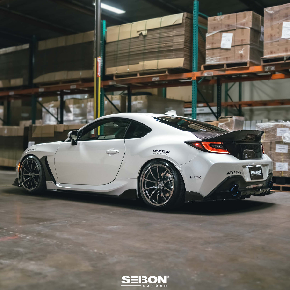 Seibon 2022 Toyota GR86 MB-Style Carbon Fiber Rear Spoiler - RS22TY86-MB