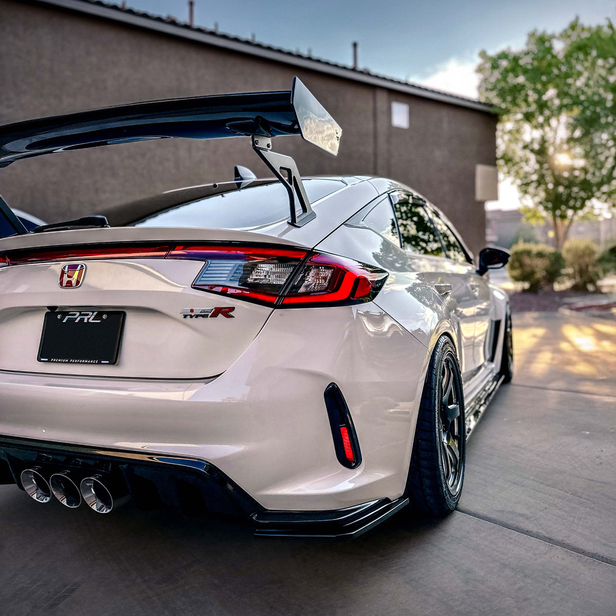 Seibon 23-24 Honda Civic Type-R GT-Style Carbon Fiber Rear Spoiler - RS23HDCVR-GT