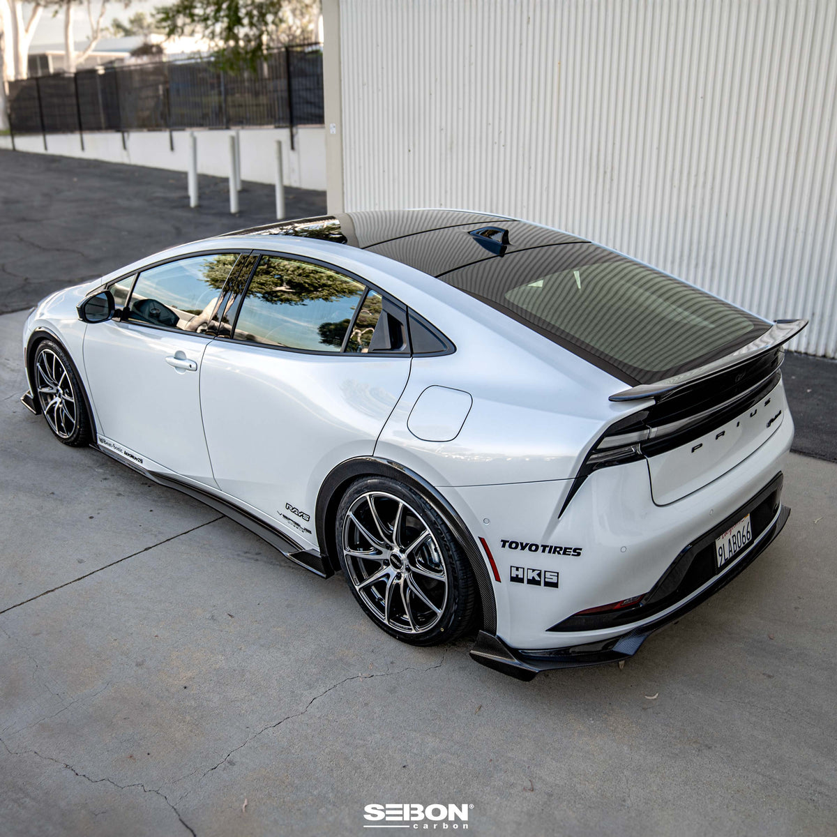 Seibon 23-25 Toyota Prius MB-Style Carbon Fiber Spoiler - RS23TYPR-MB