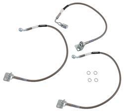 Russell Performance 97-06 Jeep Wrangler (TJ) with 4-6in lift Brake Line Kit - 695950 for 1997-2006 Jeep TJ - front view