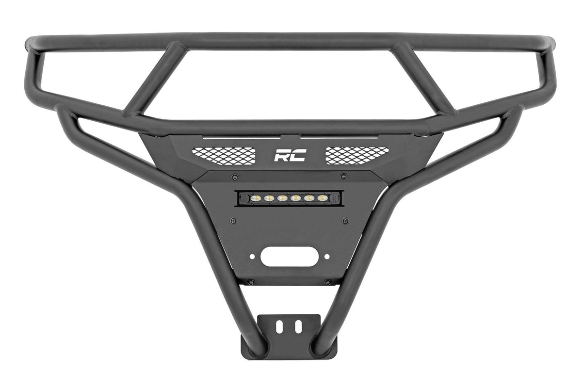 Tubular Bumper | Front | Black Series LED | 6&quot; Light | Slim Line | Polaris RZR XP 1000