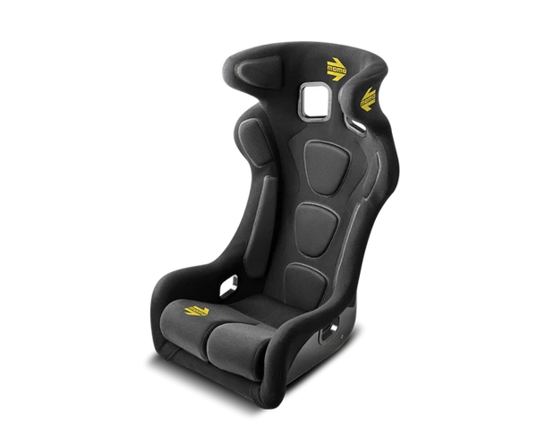 Momo Daytona Eco XL Seats (FIA 8855-1999) - Black Hardshell - 1076BLK-30 by MOMO