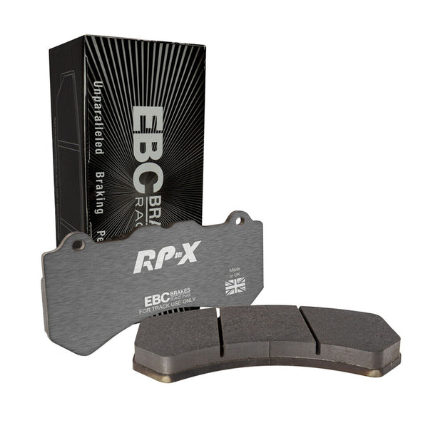 EBC Racing 23+ Toyota Corolla GR RP-X Rear Brake Pads - DP82431RPX for 2023-2025 Toyota GR Corolla - front view