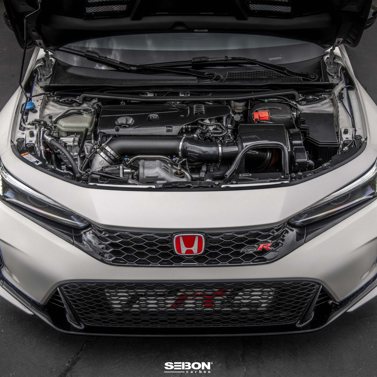 Seibon 2023+ Honda Civic Type R Carbon fiber Front Strut Brace - SB23HDCVR-F
