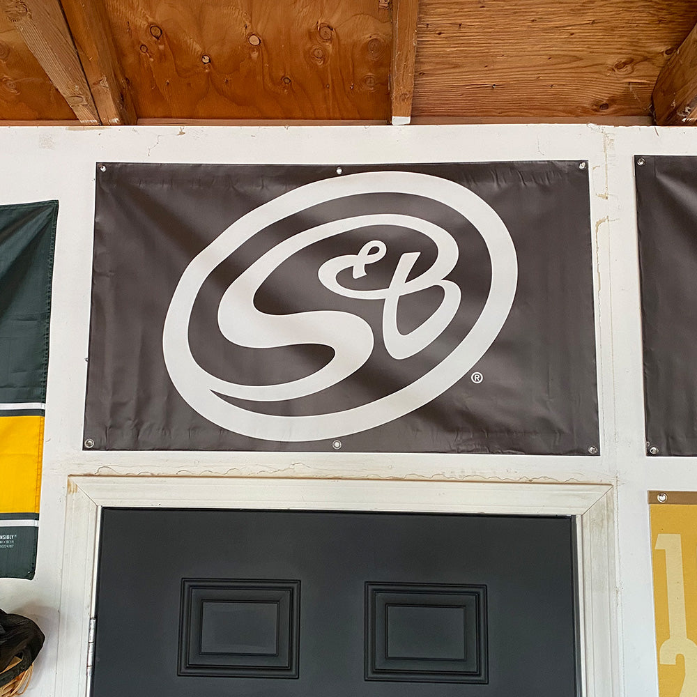 S&amp;B Filters Premium Vinyl Garage / Shop Banner (3&#39; W x 2&#39; H) - AM0224-01