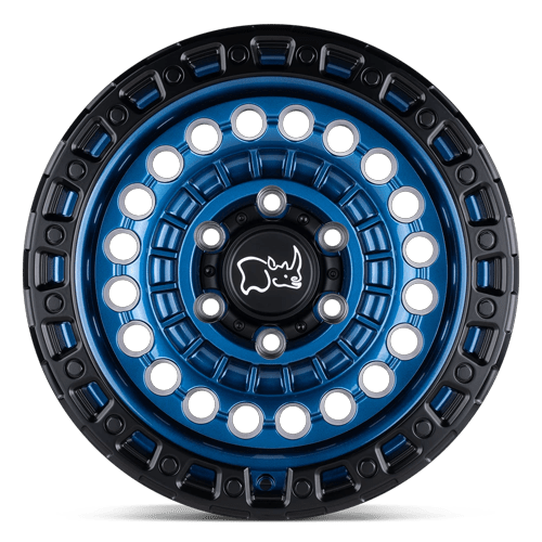 Black Rhino Hard Alloys Sentinel 20X9.5 5X127 -18MM Cobalt Blue W/ Black Ring