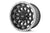 Rough Country 87 Series Wheel | Simulated Beadlock | Black/Machined | 17x8.5 | 6x5.5 | +0mm