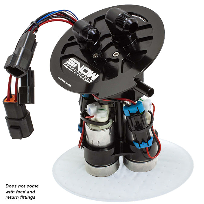 Snow 2011+ Ford Mustang Fuel Hat Race Version (3 Pump 3-285 ) - SNF-52601R