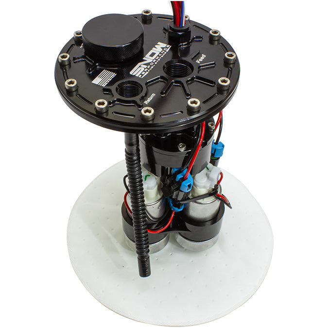 Snow Universal 10 Gal 8.72in Tank Depth Multi Pump Fuel Hat - Triple Pump - SNF-52900H