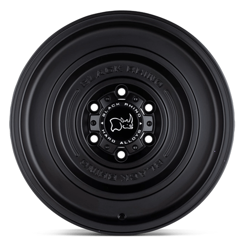 Black Rhino Hard Alloys Solid 17X9.5 6X139.7 -12MM Matte Black