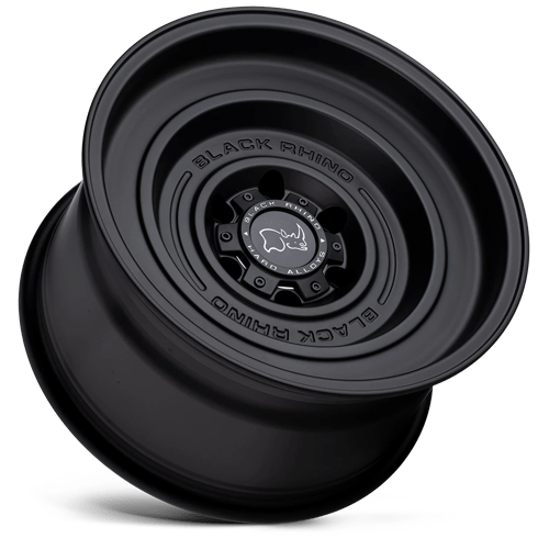 Black Rhino Hard Alloys Solid 17X9.5 5X127 -18MM Matte Black