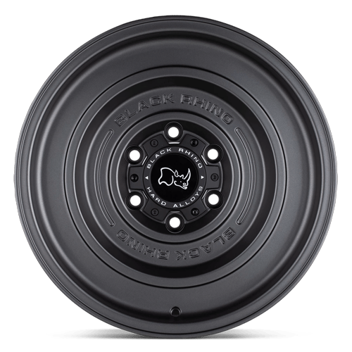 Black Rhino Hard Alloys Solid 17X9.5 6X139.7 -12MM Matte Gun Black