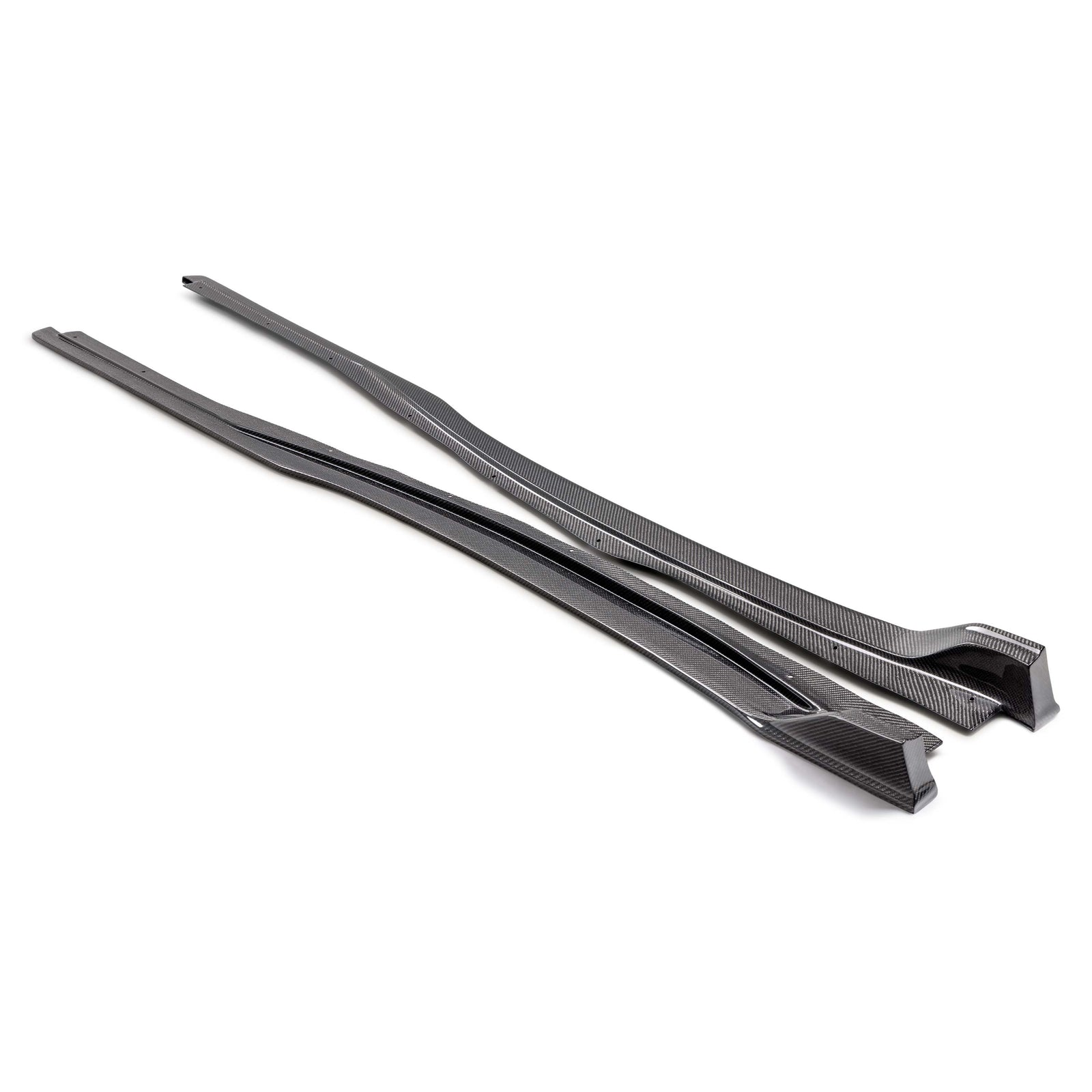 Seibon 23-25 Toyota Prius MB-Style Carbon Fiber Side Skirts - SS23TYPR-MB