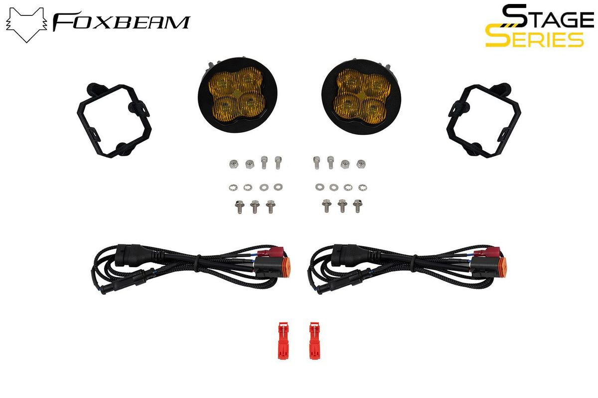 Diode Dynamics 05-07 Nissan Armada / 04-15 Titan SS3 Sport Type NO Fog Light Kit - Yellow SAE - DD8001