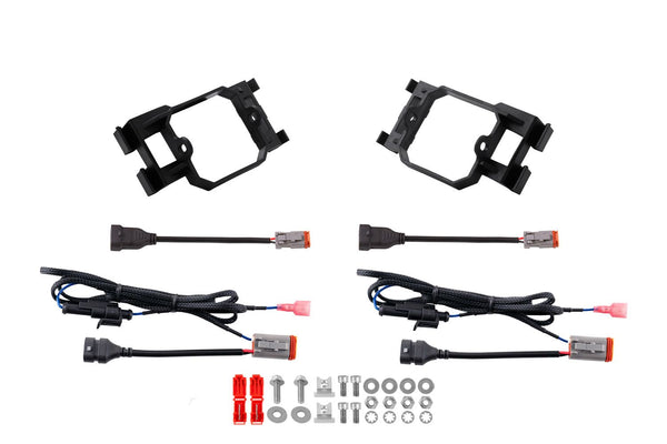 Diode Dynamics SS3 Type X Fog Light Mounting Kit - DD6380P by Diode Dynamics - front view