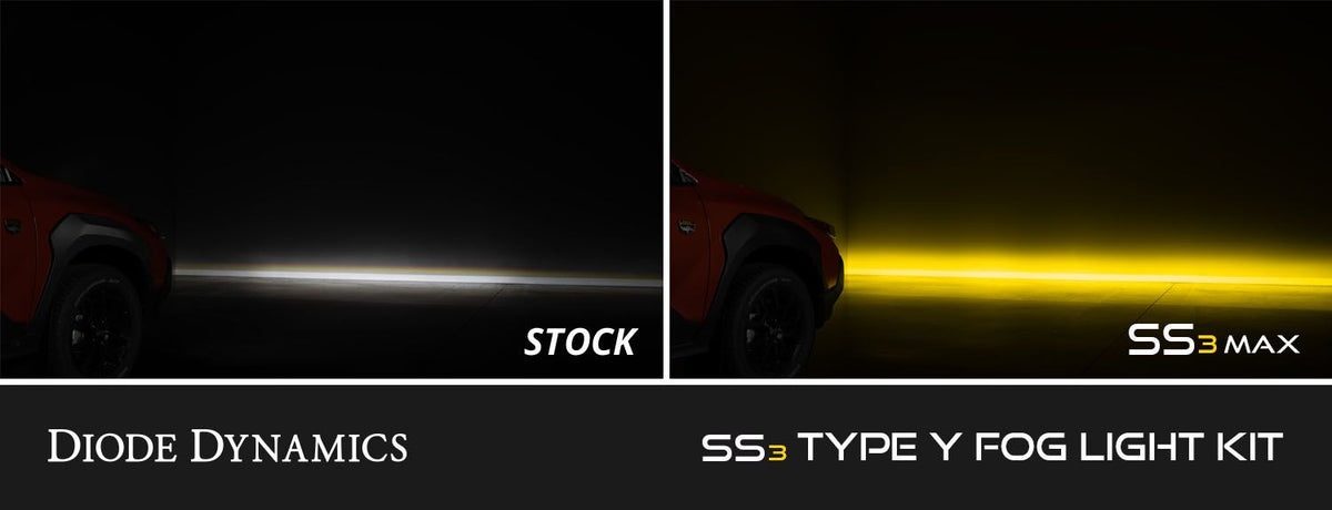 Diode Dynamics 2024+ Subaru Forester SS3 LED Sport Type Y Fog Light Kit - Yellow SAE - DD7989
