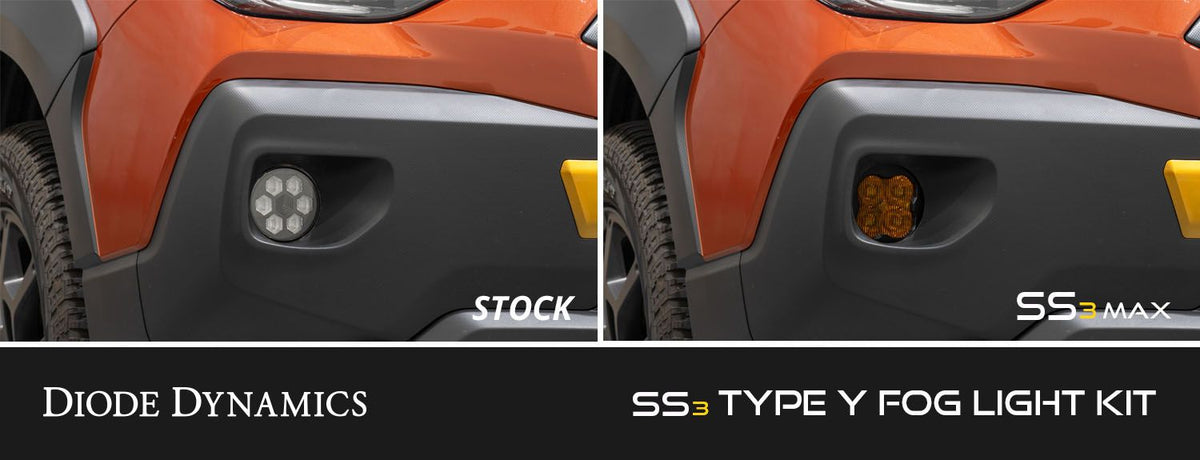 Diode Dynamics 2024+ Subaru Forester SS3 LED Sport Type Y Fog Light Kit - Yellow SAE - DD7989
