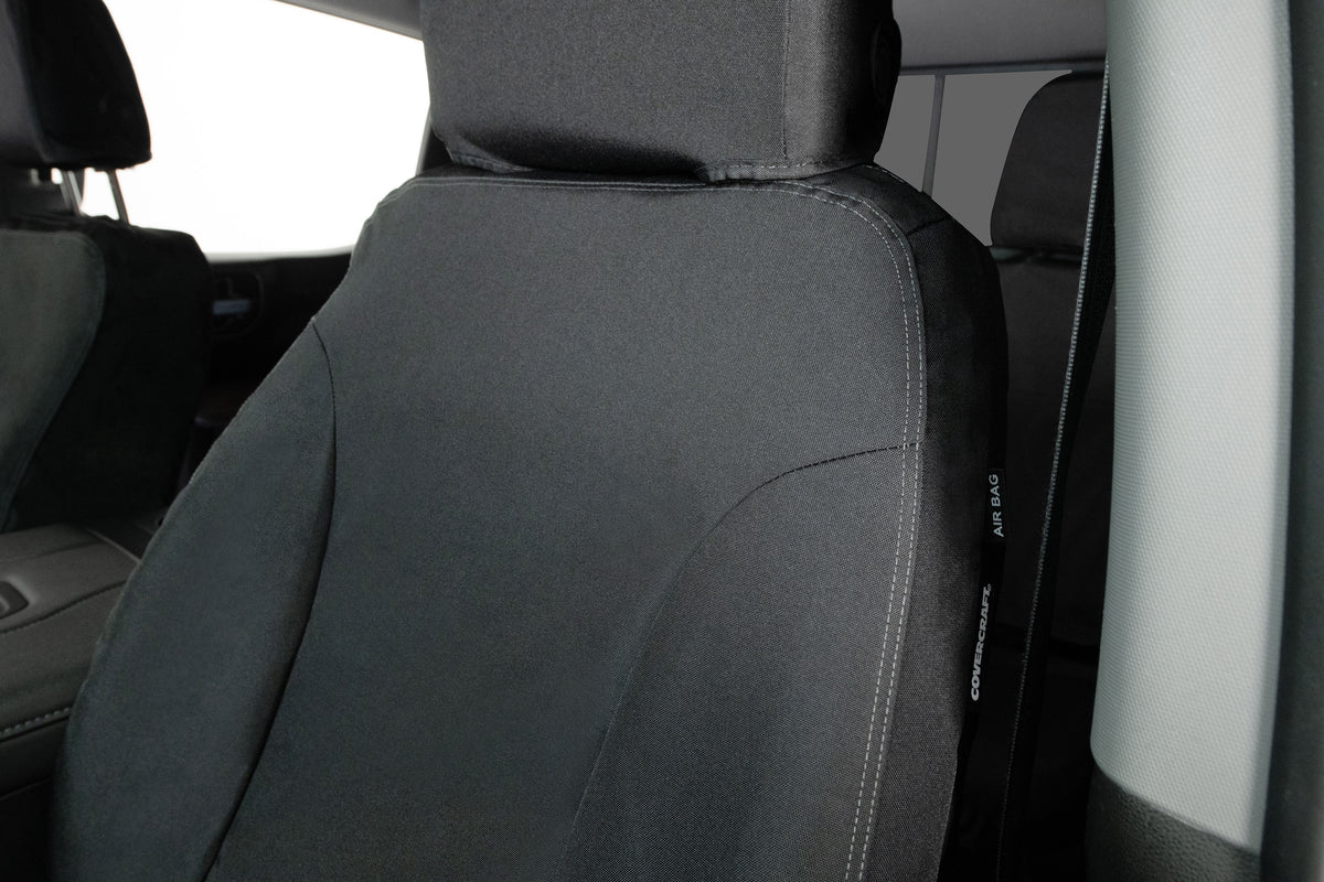 Covercraft 24-26 Ford Ranger Super Crew SeatSaver Custom Seat Cover - Waterproof Black - SS2617WFBK
