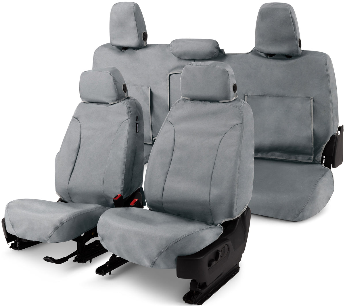 Covercraft 19-26 Mercedes-Benz Sprinter Enduro Waterproof Custom Front Row Seat Covers-Grey - SS2541WFGY