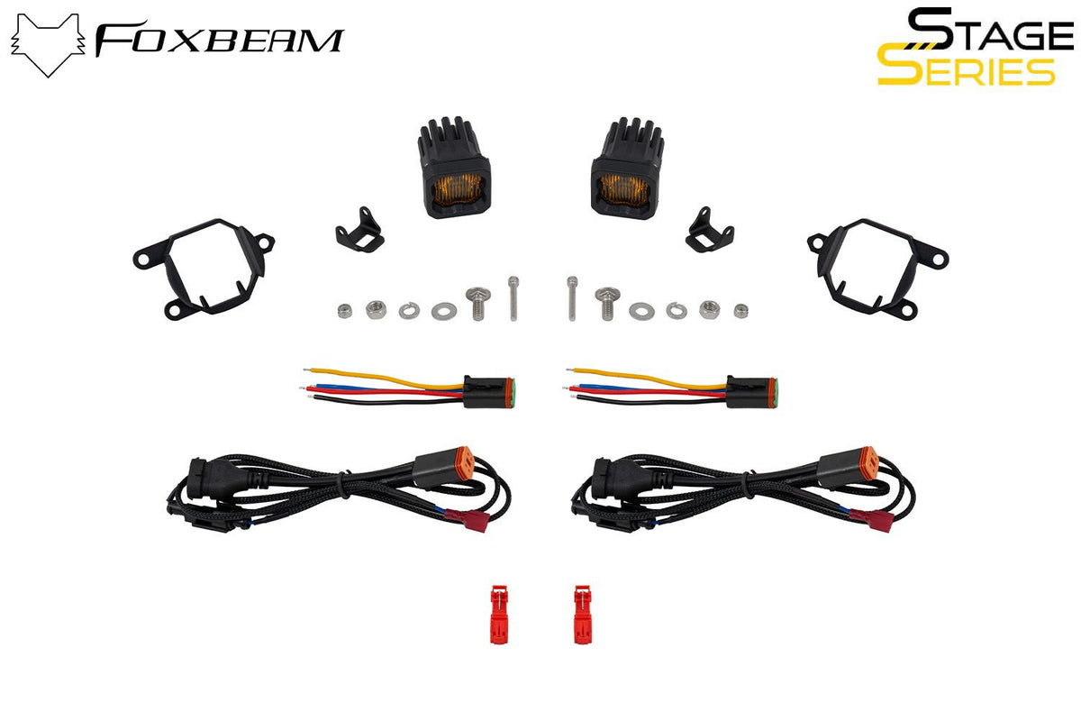 Diode Dynamics 23-24 Ford Escape SSC1 LED Yellow Fog Light - Pair - DD8056