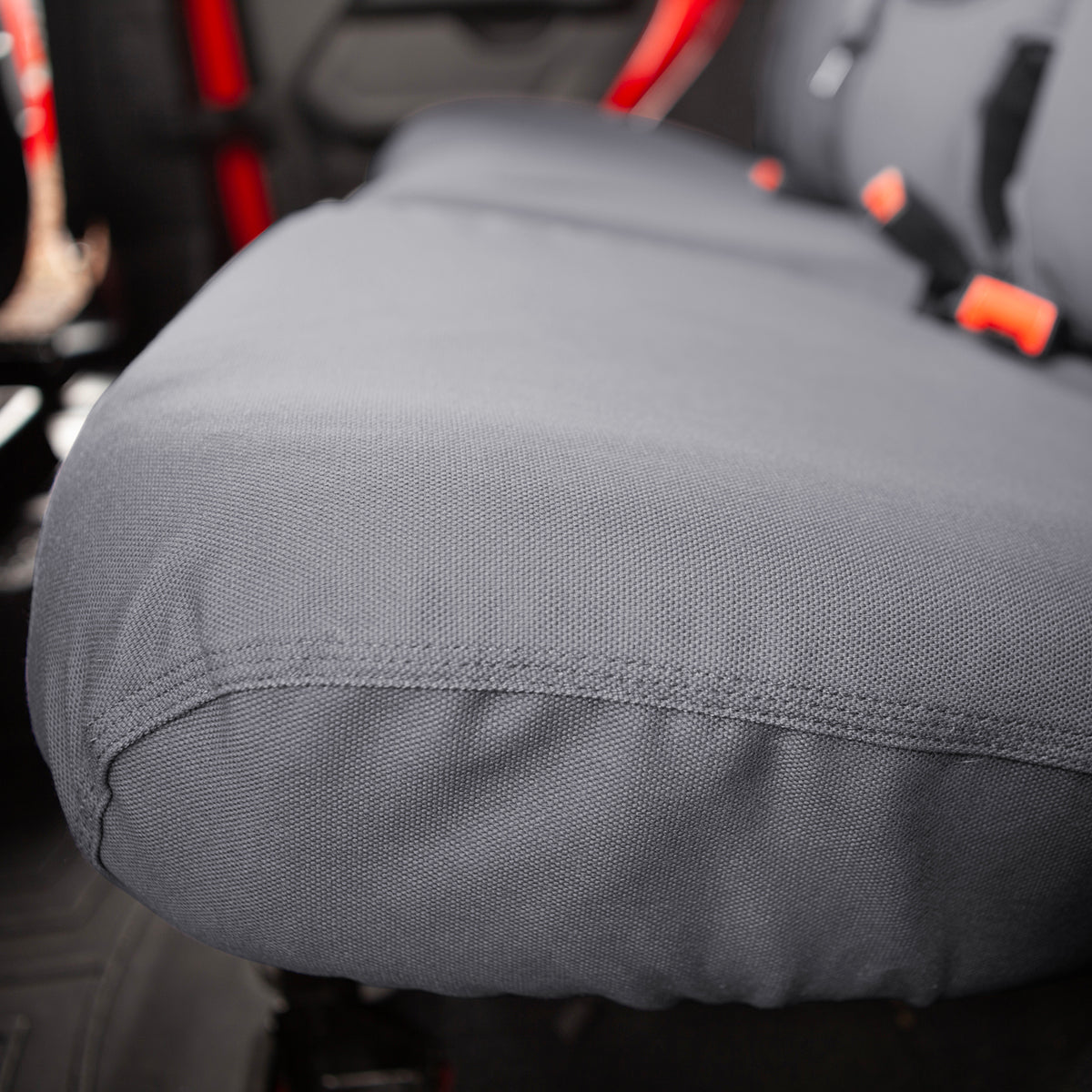 Covercraft 04-10 Ford Super Carhartt SeatSaver Custom Second Row Seat Covers - Gravel - SSC8357CAGY