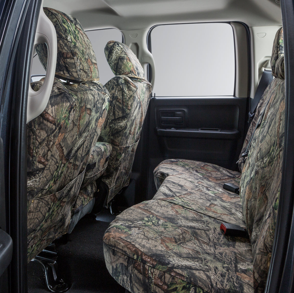 Covercraft 11 Jeep Wrangler Carhartt Camo SeatSaver Custom Front Row Seat Covers - Mossy Oak - SSC2441CAMB