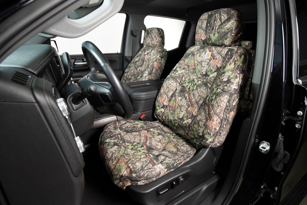Covercraft 04-06 Ford F150 Carhartt Camo SeatSaver Custom Front Row Seat Covers - Mossy Oak - SSC2353CAMB