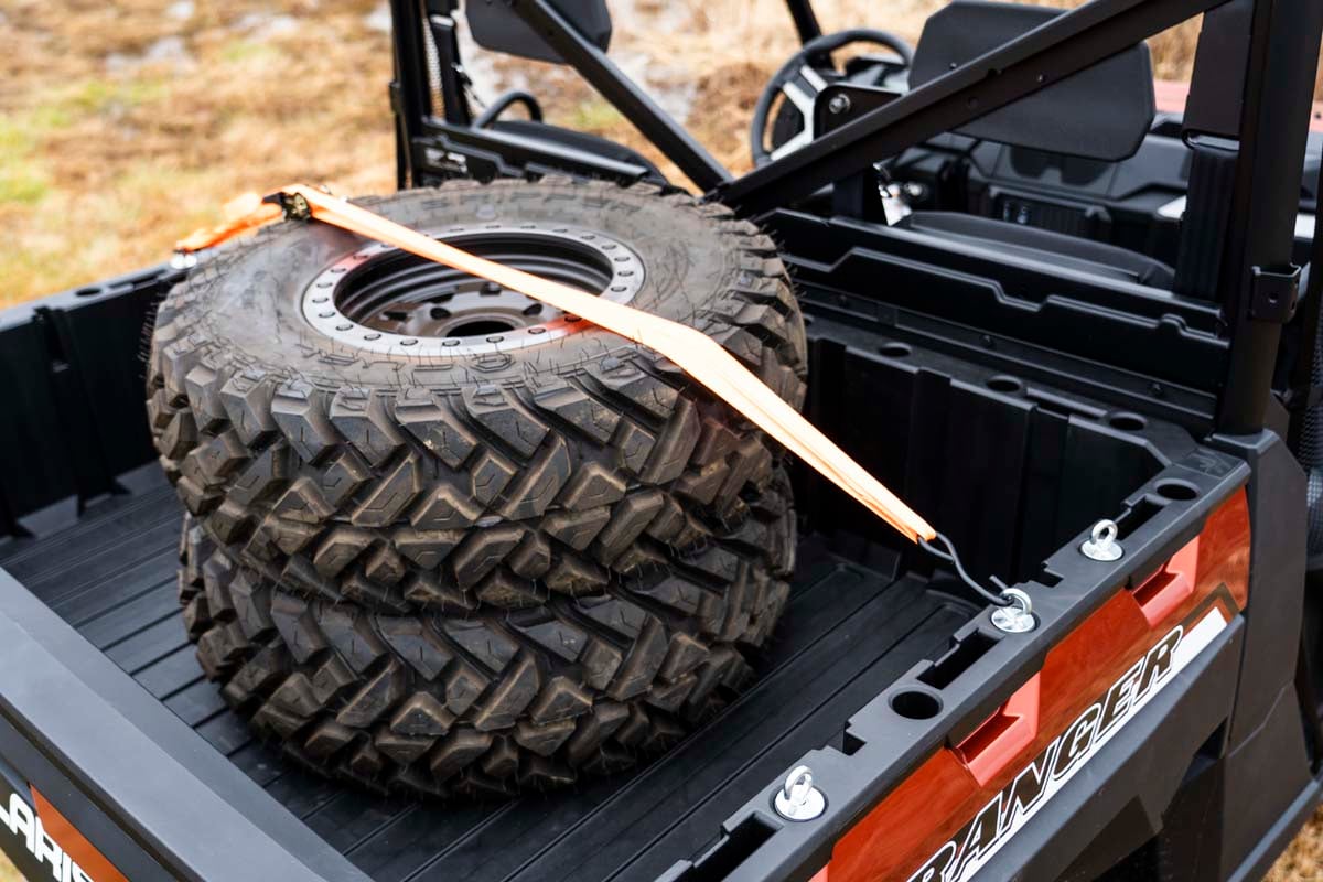 Bed Tie Down Kit | 1-7/16&quot; Diameter | 5 Pieces | Polaris Ranger XP 900/XP 1000/General