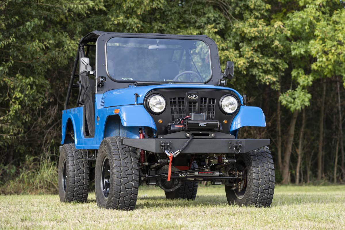 LED Light Kit | Hood Mount | 30&quot; Black Single Row | Mahindra Roxor