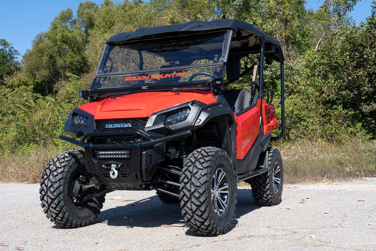 LED Light Kit | Cage Mount | 2&quot; Black Pair | Honda Pioneer