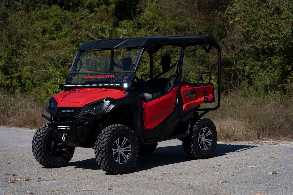 LED Light Kit | Cage Mount | 2&quot; Black Pair | Honda Pioneer
