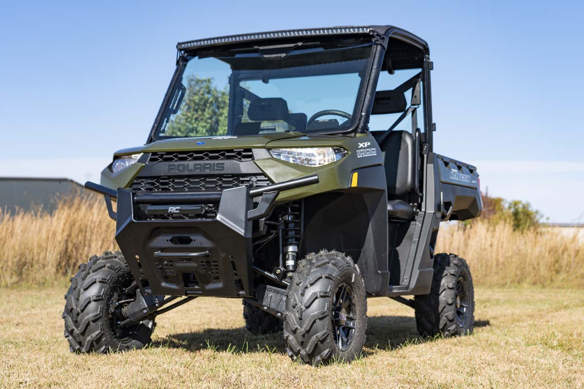 LED Light | Windshield | 50&quot; Black Single Row | Polaris Ranger 1000/XP 1000/XP 900