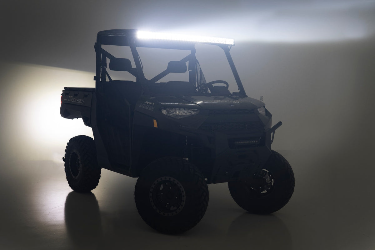 LED Light | Windshield | 50&quot; Black Dual Row | Polaris Ranger 1000/XP 1000/XP 900