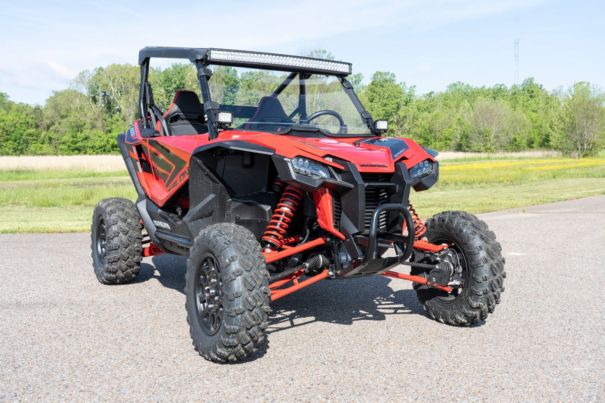 LED Light Kit | Cage Mount | 2&quot; Black Pair | White DRL | Honda Talon
