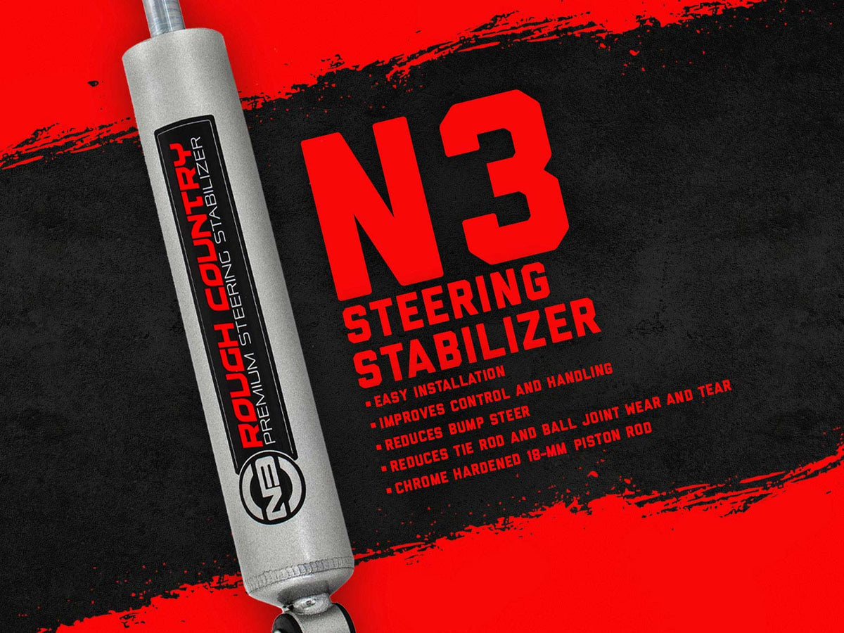 N3 Steering Stabilizer | 4-6 Inch Lift | Chevy/GMC 1500 (99-06 &amp; Classic)