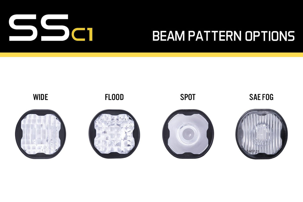 Diode Dynamics Stage Series C1 Lens Spot Clear - DD6525