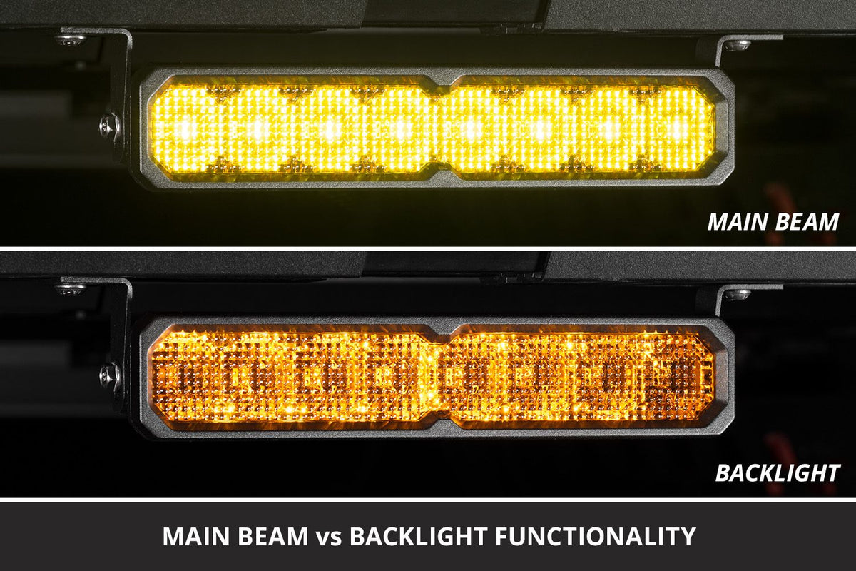 Diode Dynamics SS50 Sport Yellow Spot Standard ABL (one) - DD8419 by Diode Dynamics - detail view