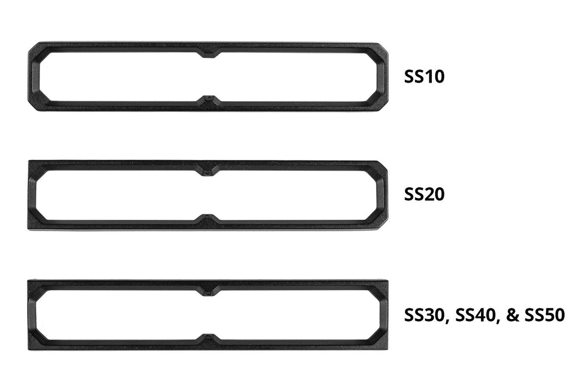 Diode Dynamics Extruded Bezel Standard - DD8655 by Diode Dynamics - installed view