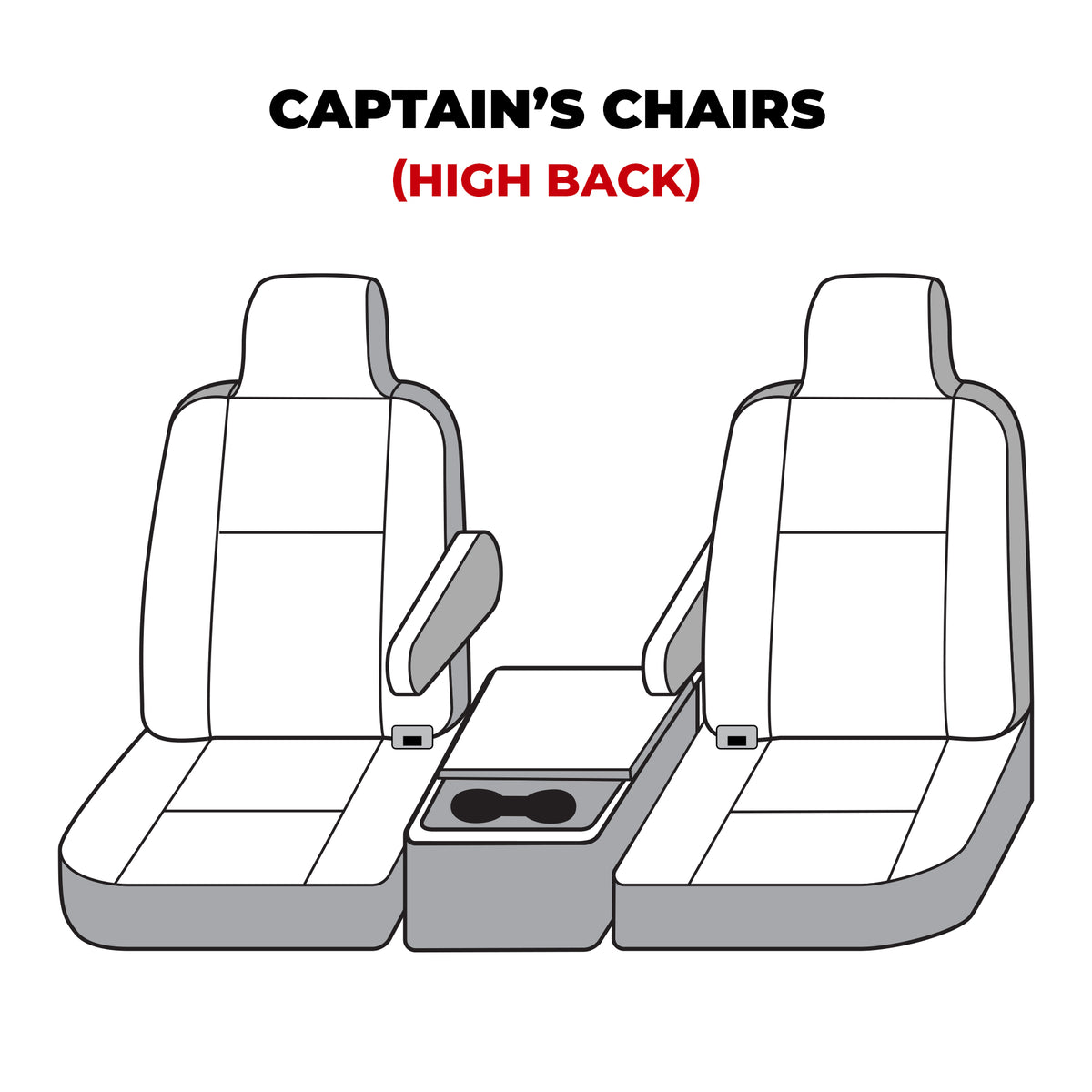 Covercraft 00-06 Ford Excursion Carhartt Super Dux SeatSaver Custom Front Row Seat Covers - Black - SSC2299COBK