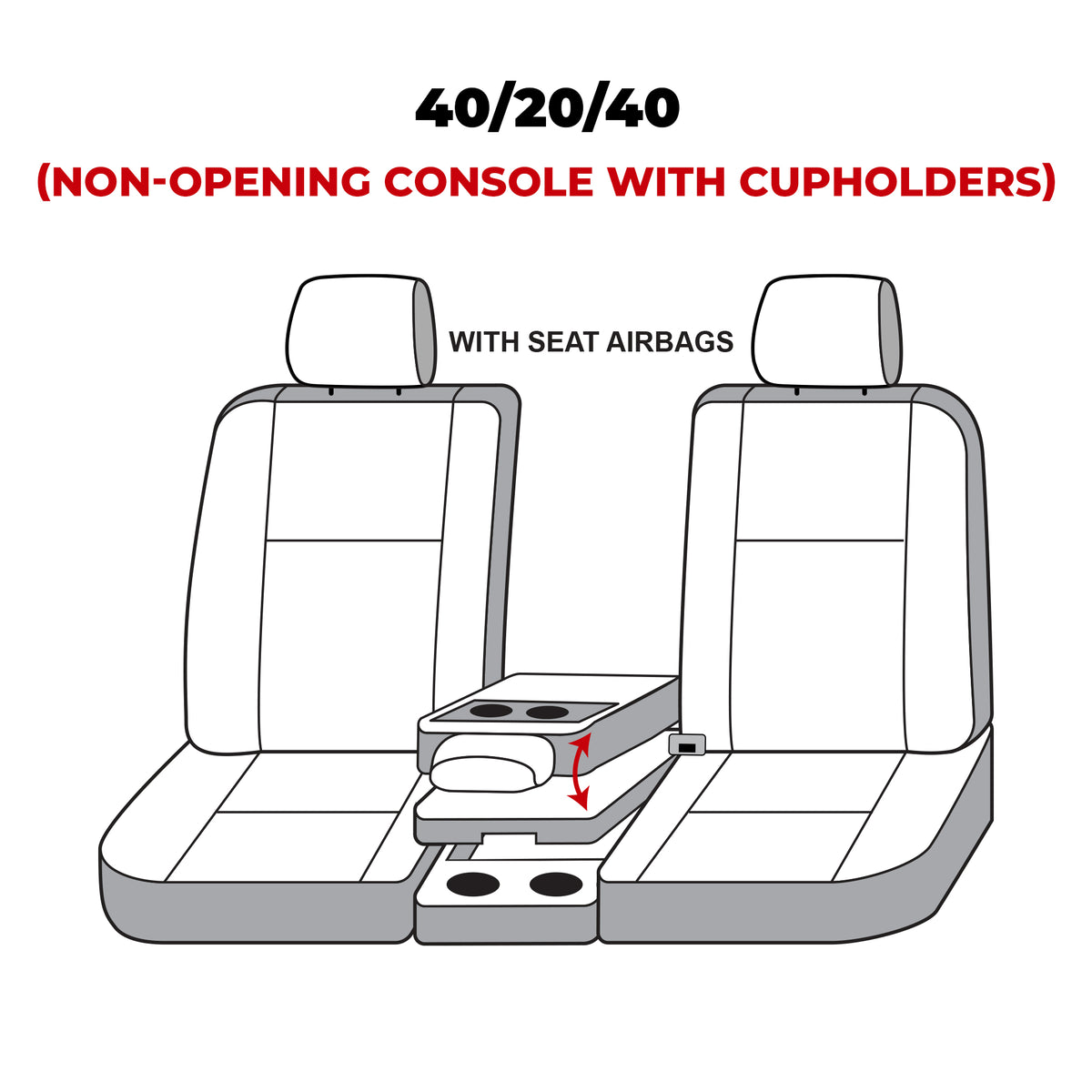 Covercraft 19-20 Ford F-150 Carhartt Super Dux SeatSaver Custom Front Row Seat Covers - Black - SSC3480COBK