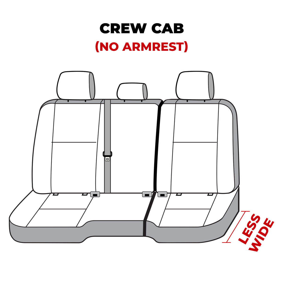 Covercraft 11-24 Dodge Ram Carhartt Super Dux SeatSaver Custom Second Row Seat Covers - Black - SSC8397COBK