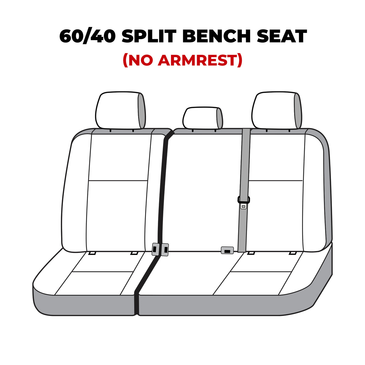 Covercraft 22-23 Toyota Tundra Carhartt SeatSaver Custom Second Row Seat Covers - Gravel - SSC8542CAGY