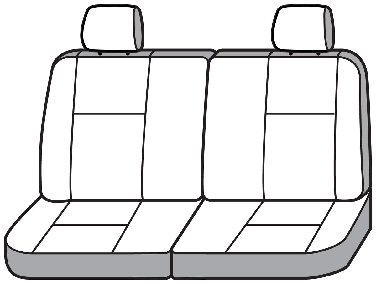 Covercraft 10-23 Toyota 4Runner Carhartt SeatSaver Custom Third Row Seat Covers - Gravel - SSC7482CAGY