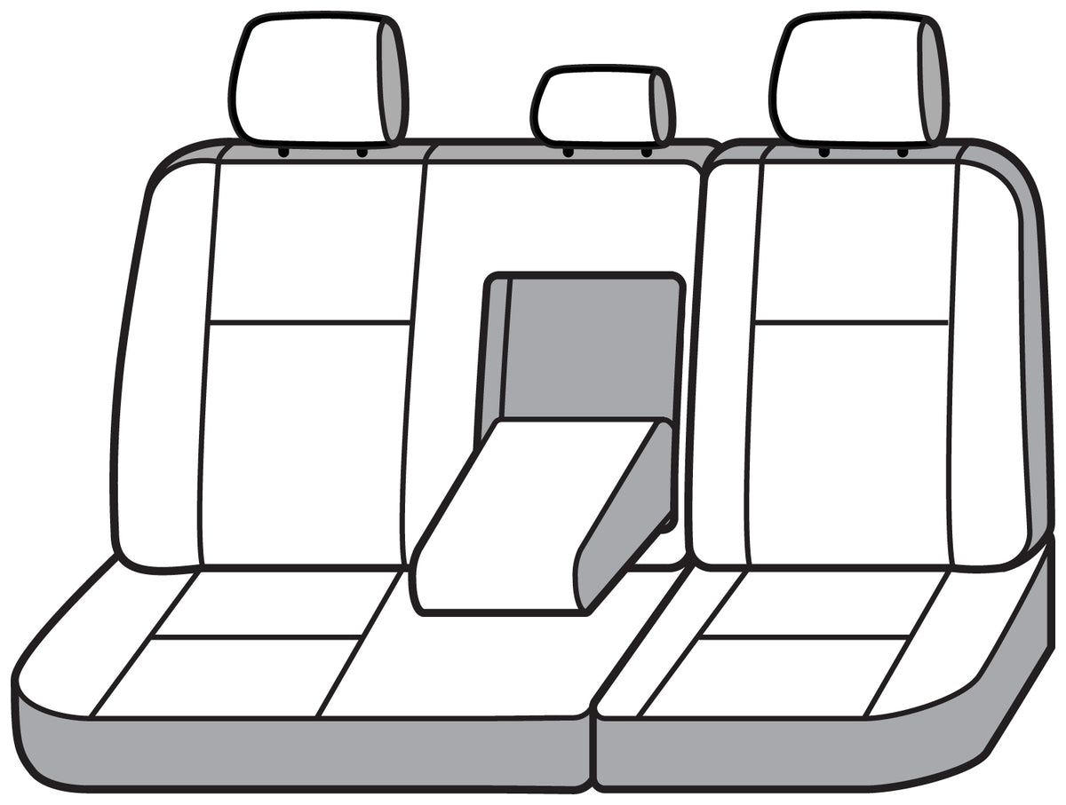 Covercraft 24-26 Toyota Grand Highlander Endura PrecisionFit Custom Second Row Seat Covers - GTT4577ENSS