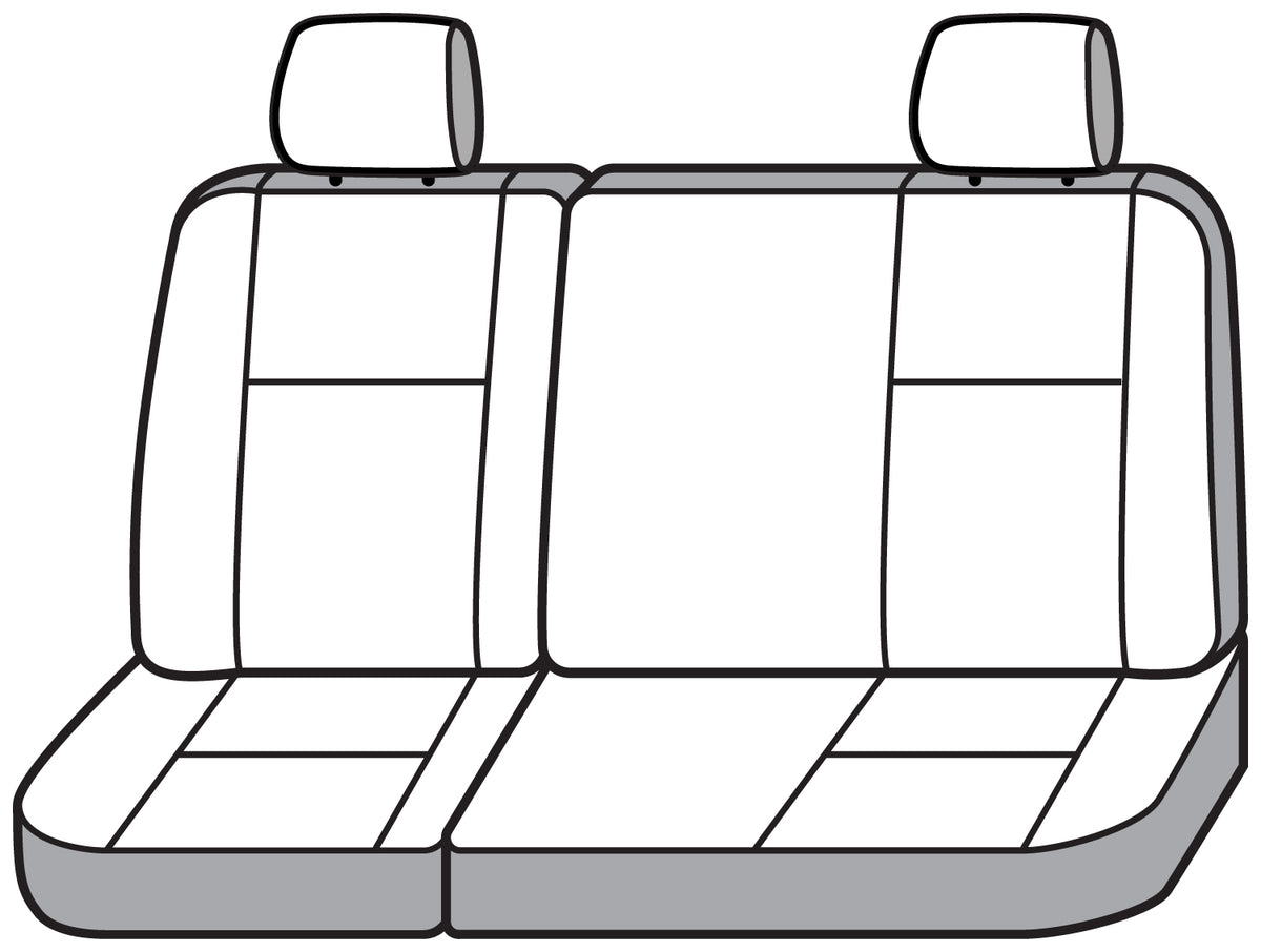 Covercraft 15-22 Chevrolet Colorado Carhartt SeatSaver Custom Second Row Seat Covers - Gravel - SSC8454CAGY