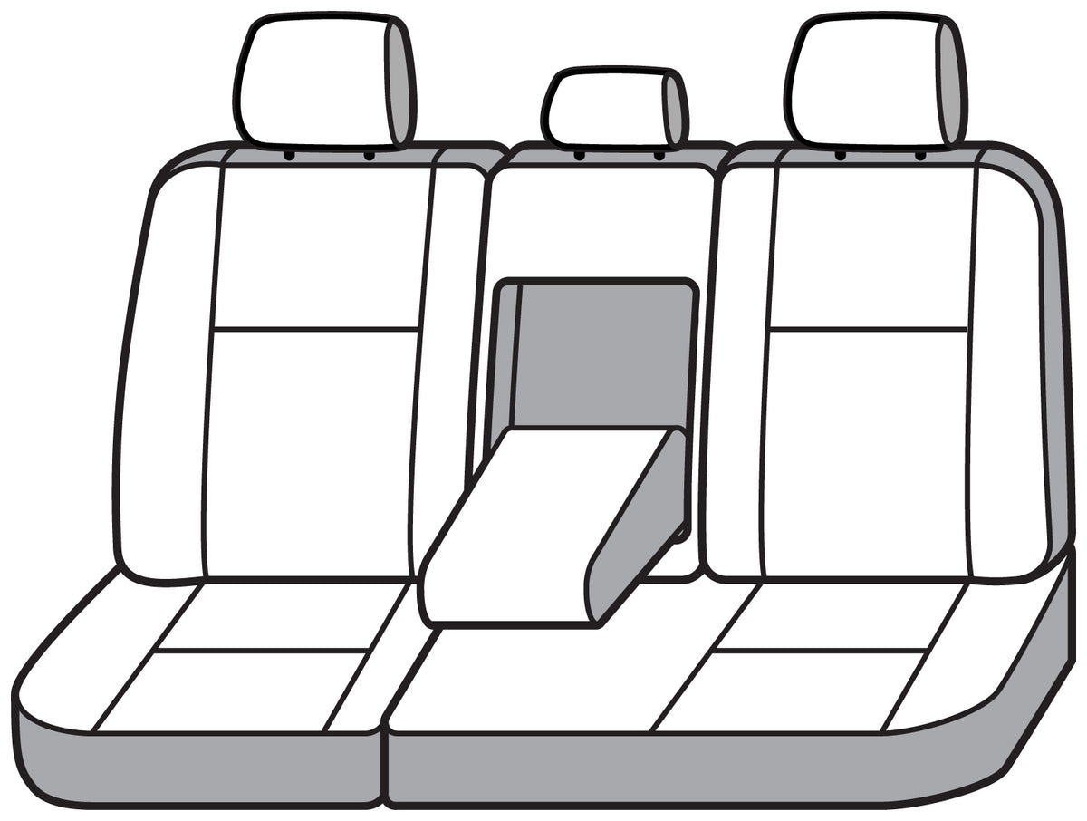 Covercraft 12-16 Honda CR-V Carhartt SeatSaver Custom Second Row Seat Covers - Gravel - SSC8419CAGY