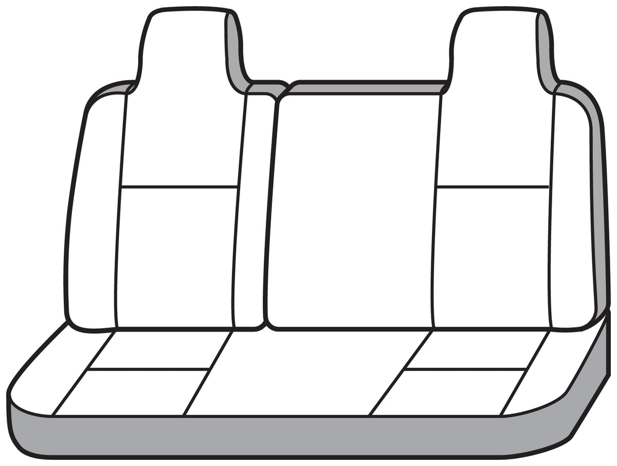 Covercraft 04-11 GMC Canyon/Chevrolet Carhartt SeatSaver Custom Second Row Seat Covers - Gravel - SSC6350CAGY