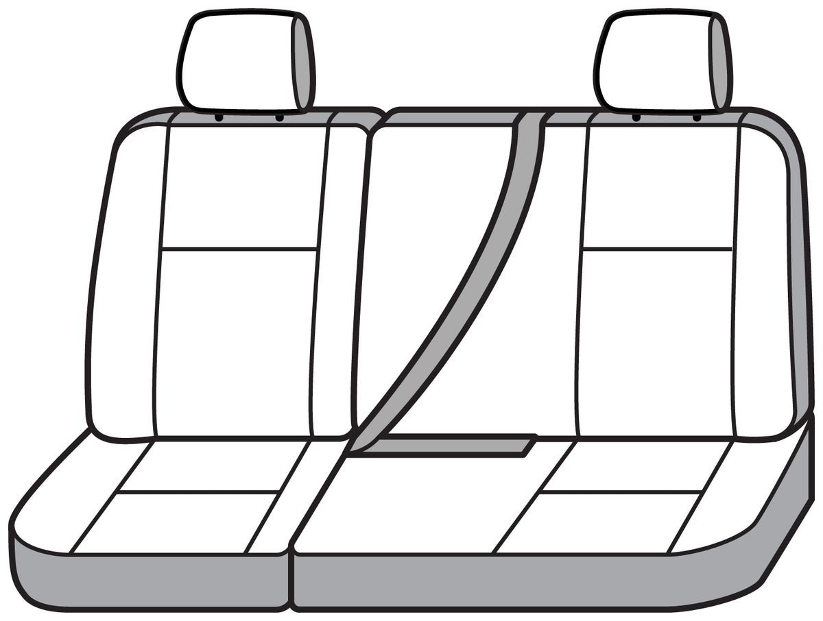 Covercraft 09-10 Ford F150 Carhartt SeatSaver Custom Second Row Seat Covers - Gravel - SSC8387CAGY