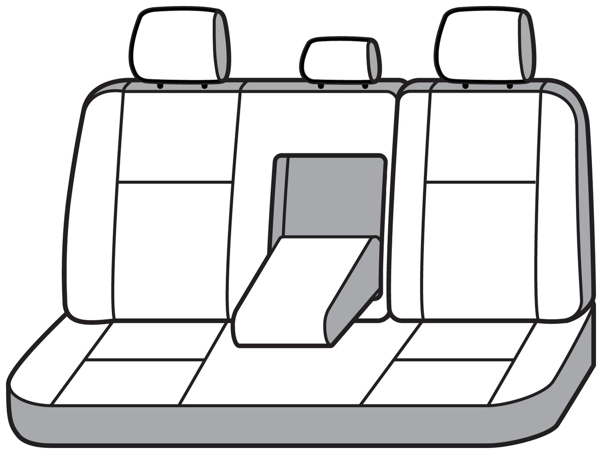 Covercraft 18-23 Subaru Crosstrek/Impreza Carhartt Super Dux SeatSaverSecond Row Seat Covers - Blk - SSC7507COBK