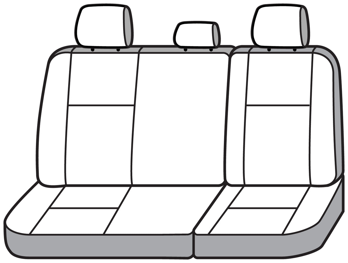Covercraft 23-24 Toyota Sequoia Carhartt SeatSaver Custom Third Row Seat Covers - Gravel - SSC7577CAGY